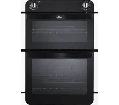 NEW WORLD  NW901DO Electric Double Oven - White & Black